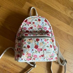 Beauty and the beast mini backpack
